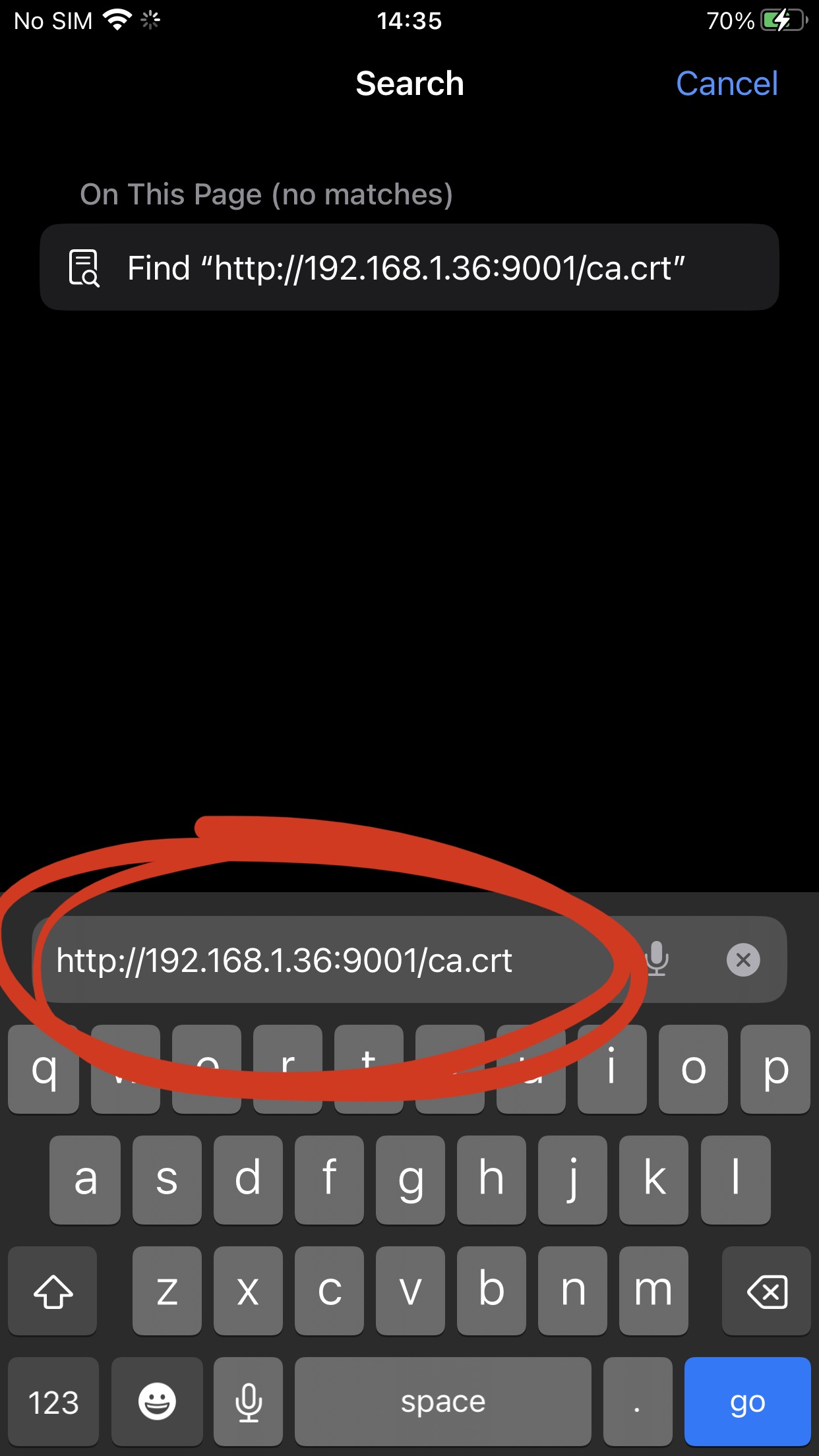 Download Cert iPhone 1